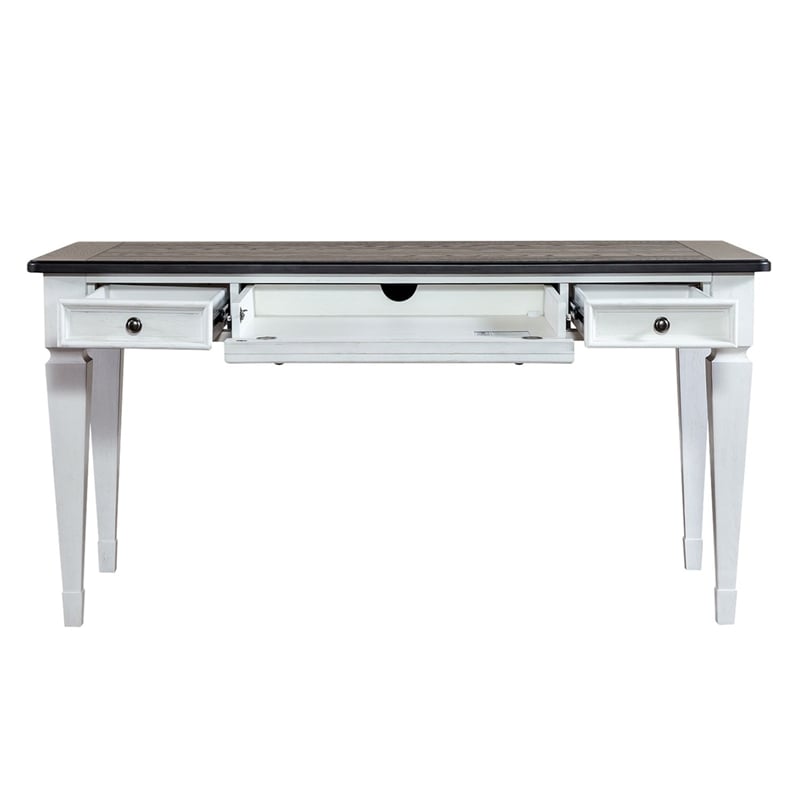 Liberty Furniture Allyson Park Writing Desk for Home Office - White