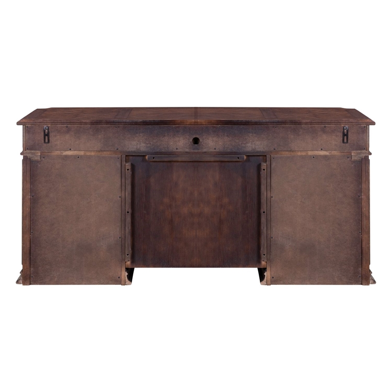 Liberty Furniture Provence Park Jr Executive CredenzaHome Office - Brown