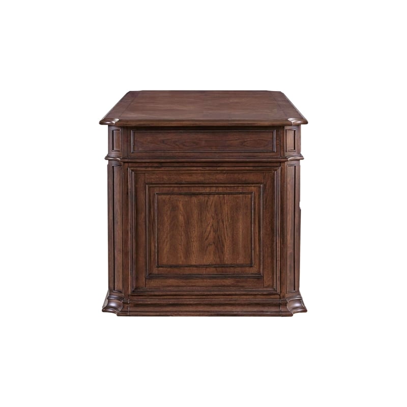 Liberty Furniture Provence Park Jr Executive DeskHome Office - Brown