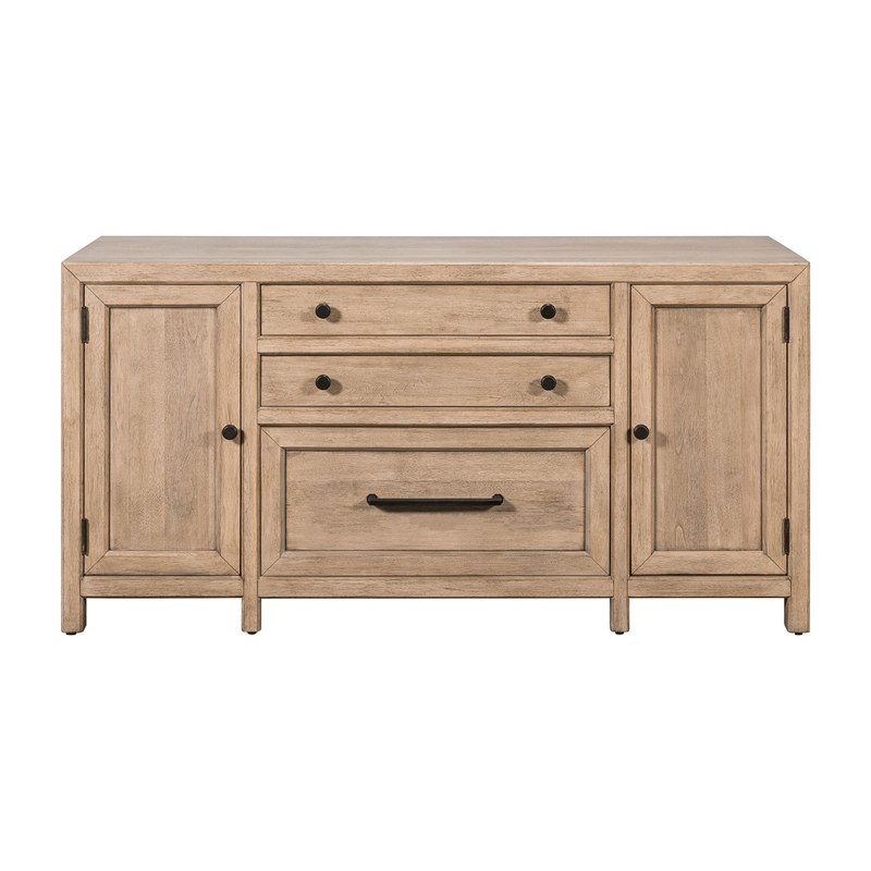 Liberty Furniture Proximity Place CredenzaHome Office - Brown