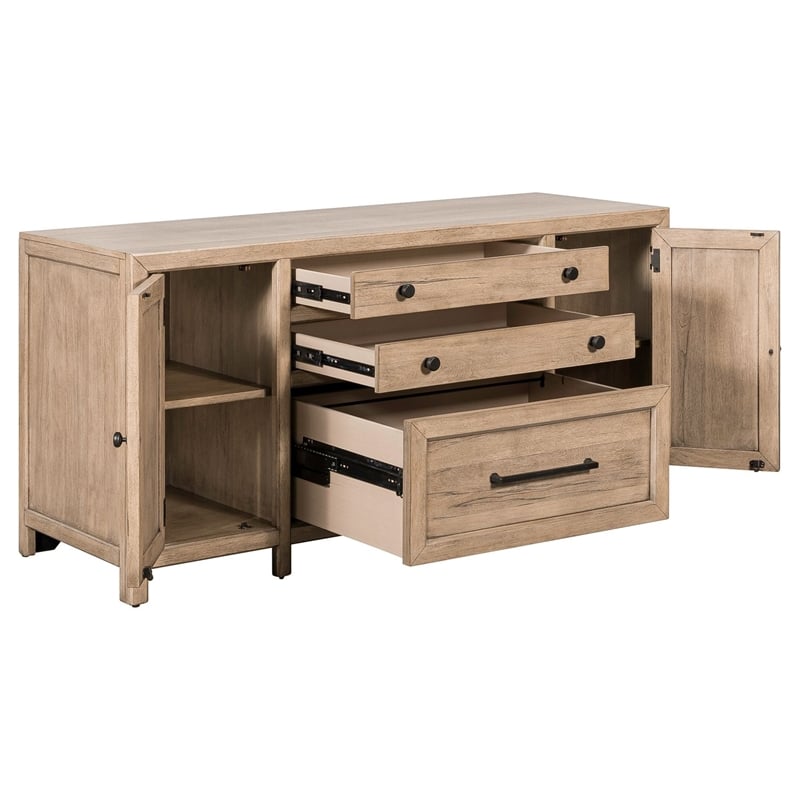 Liberty Furniture Proximity Place CredenzaHome Office - Brown