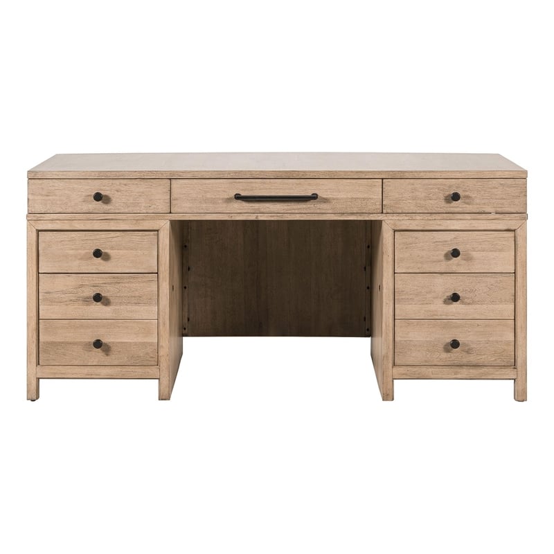 Liberty Furniture Proximity Place Jr Executive DeskHome Office - Brown
