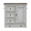 Liberty Furniture Magnolia Manor Pet Feeder Cabinet - White