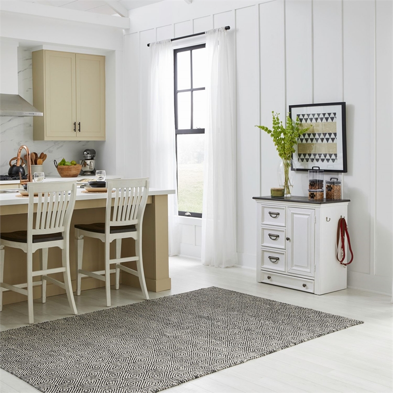 Liberty Furniture Allyson Park Pet Feeder - White