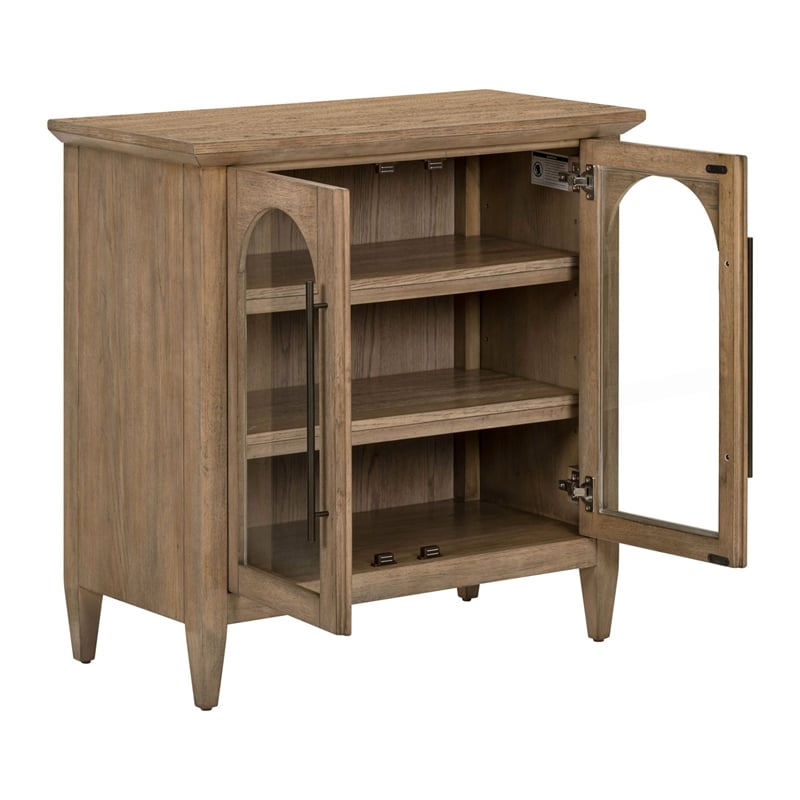 Liberty Furniture Pavilion 2 Door Accent Cabinet - Brown