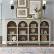 Liberty Furniture Pavilion Breakfront Accent Cabinet - Brown