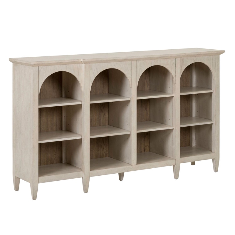Liberty Furniture Pavilion Breakfront Accent Cabinet - Brown
