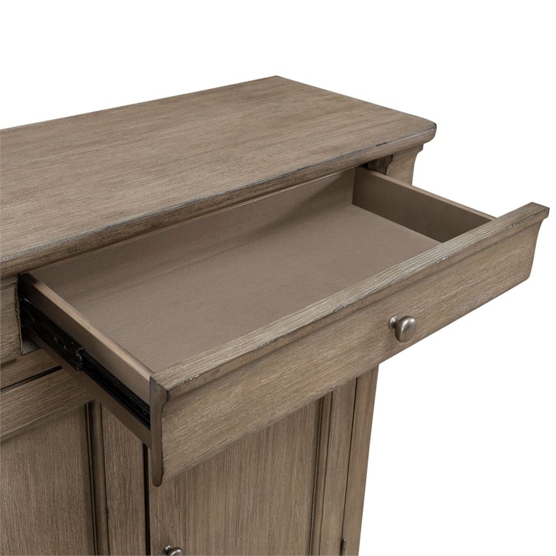 Liberty Furniture Morrow Bay Hall Buffet - Sandy Taupe