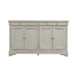 Liberty Furniture Morrow Bay Hall Buffet - Porcelain White