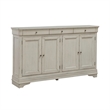 Liberty Furniture Morrow Bay Hall Buffet - Porcelain White