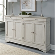 Liberty Furniture Morrow Bay Hall Buffet - Porcelain White