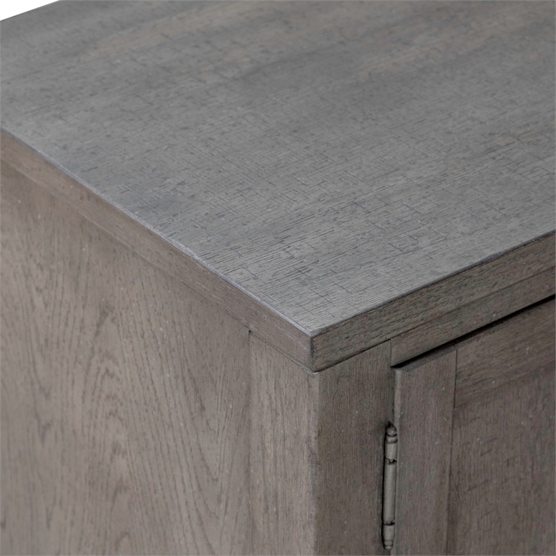 Liberty Furniture Modern Farmhouse 78 Inch TV Console for Living Room - Brown