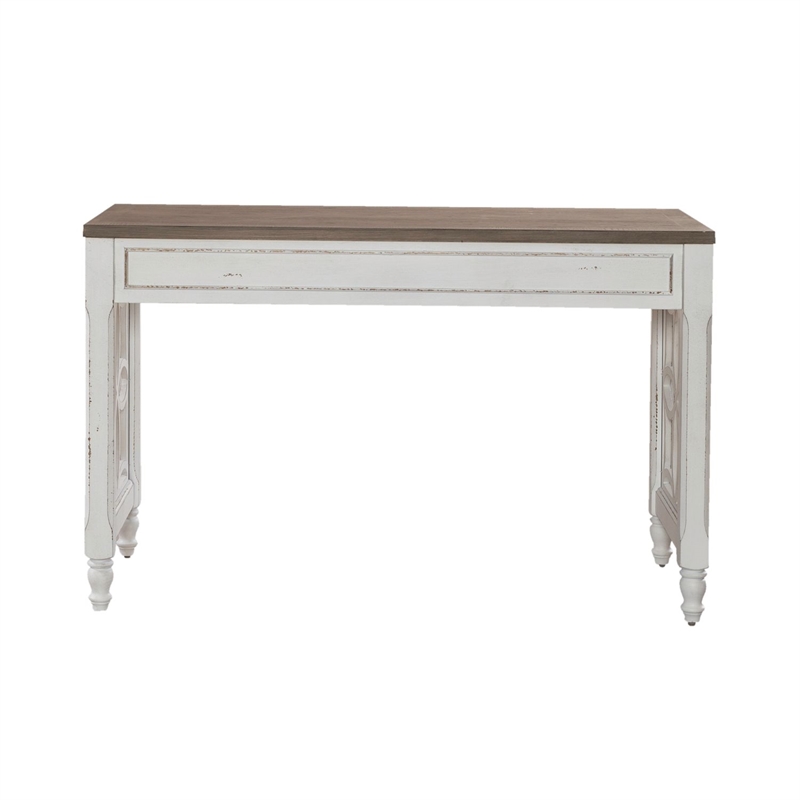 Liberty Furniture Magnolia Manor Optional L Shaped Desk Set Mobile File - White