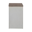 Liberty Furniture Magnolia Manor Optional L Shaped Desk Set Mobile File - White