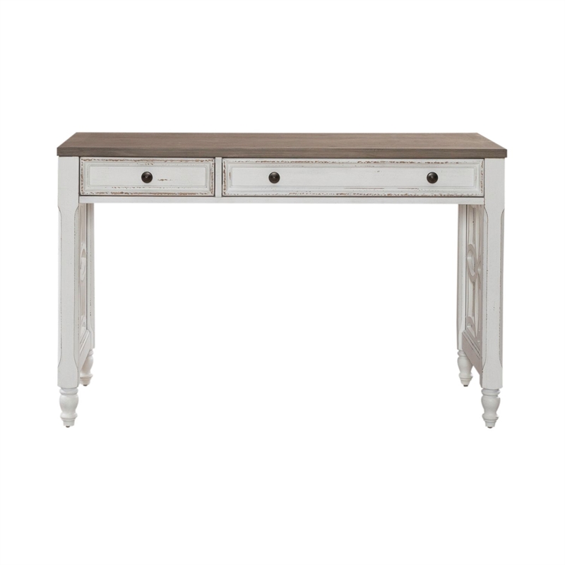 Liberty Furniture Magnolia Manor Optional L Shaped Desk Set Mobile File - White