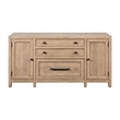 Liberty Furniture Proximity Place 2 Piece Desk SetHome Office - Brown