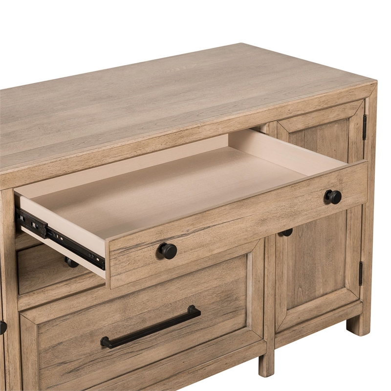 Liberty Furniture Proximity Place 2 Piece Desk SetHome Office - Brown