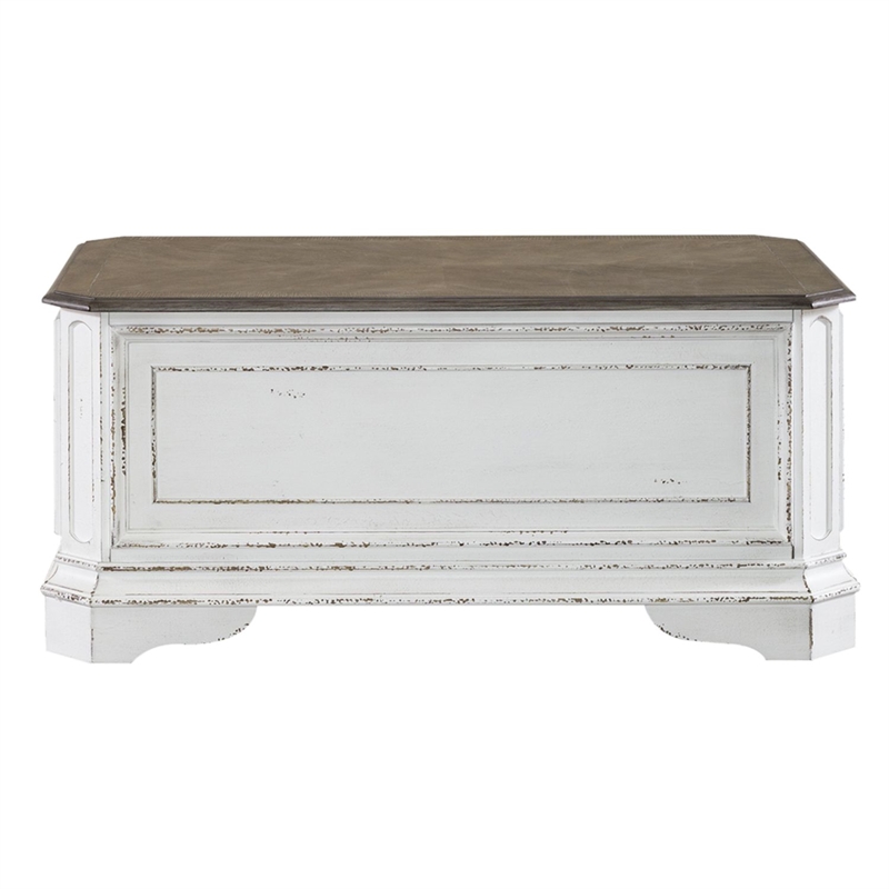 Liberty Furniture Magnolia Manor Storage Trunk - White
