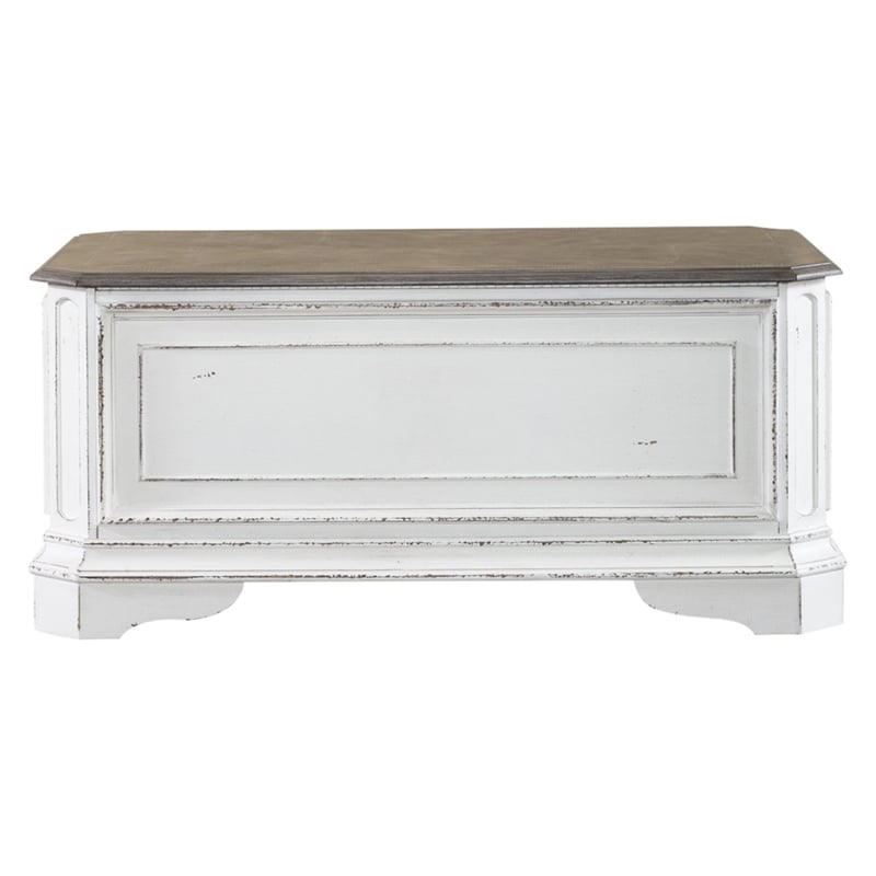 Liberty Furniture Magnolia Manor Storage Trunk - White