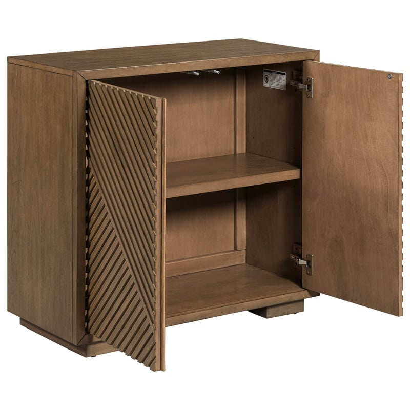 Liberty Furniture Eastons 2 Door Accent Cabinet - Brown