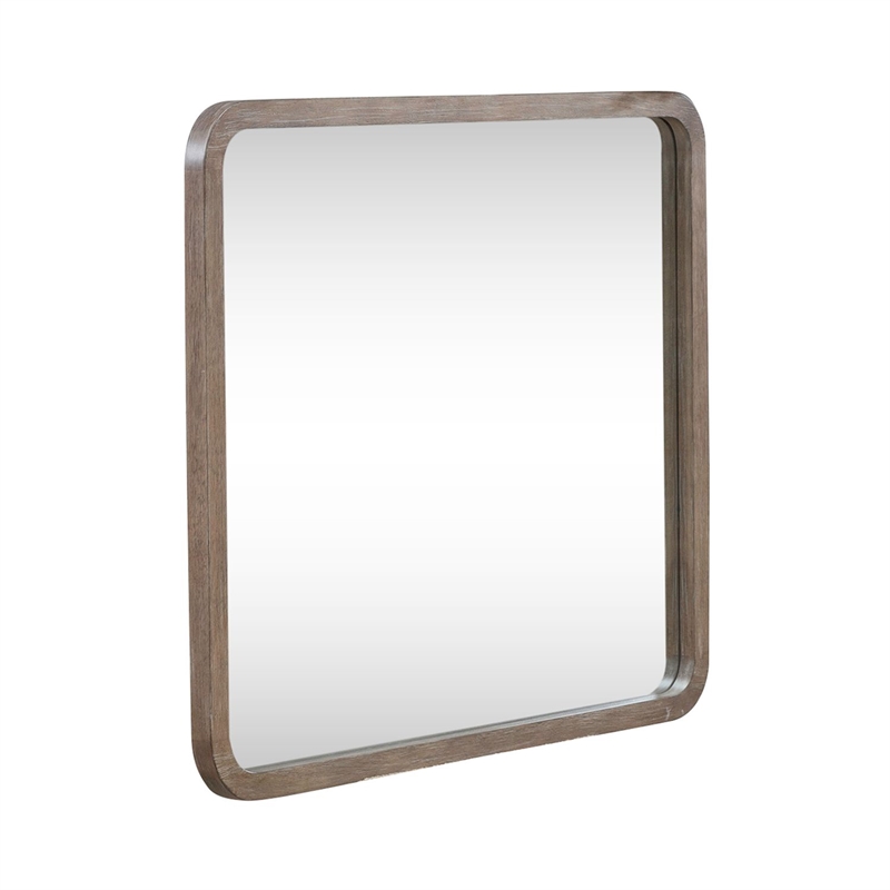 Liberty Furniture South Bend Landscape Mirror Wood Frame - Brown
