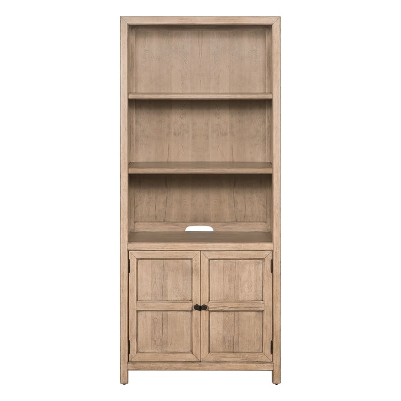 Liberty Furniture Proximity Place 2 Piece Bunching Bookcase Set - Brown