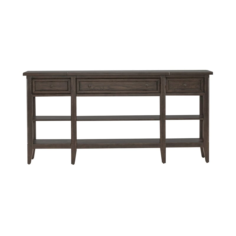 Liberty Furniture Paradise Valley Hall Console Table - Brown