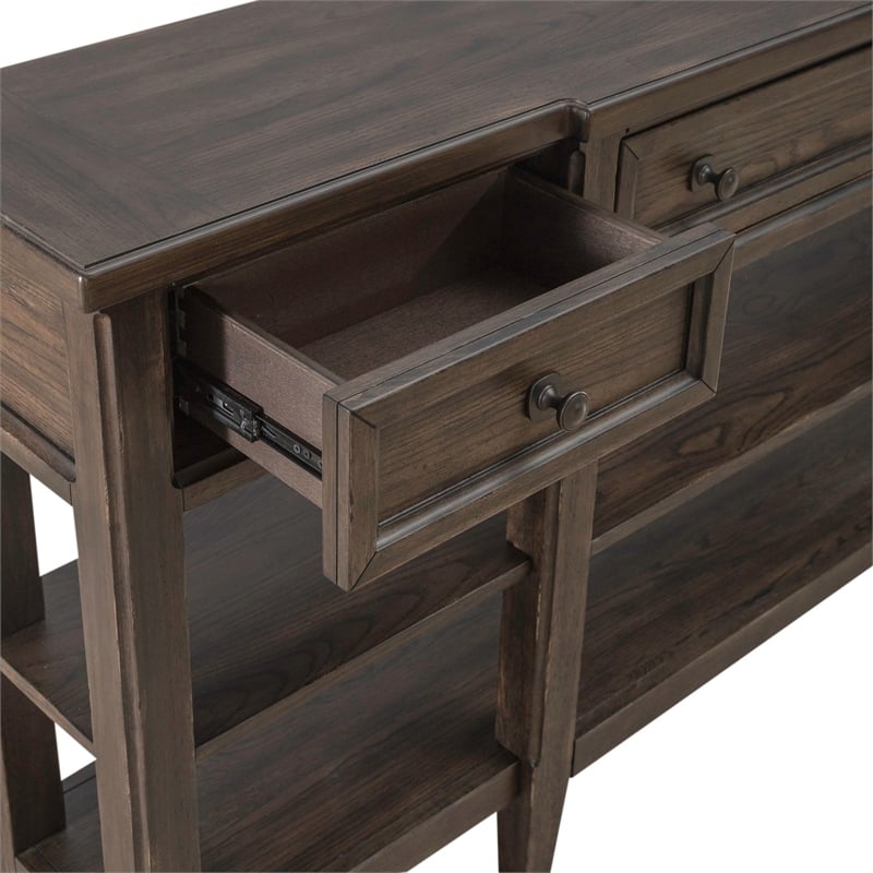 Liberty Furniture Paradise Valley Hall Console Table - Brown