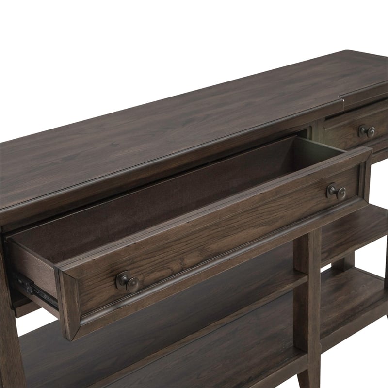 Liberty Furniture Paradise Valley Hall Console Table - Brown