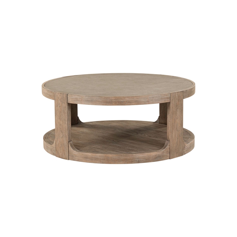 Liberty Furniture South Bend Alt 3 Piece Set Cocktail Table 2 End Tables - Brown