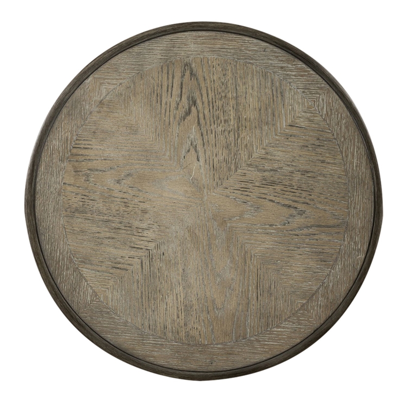 Liberty Furniture Magnolia Manor Round End Table - White