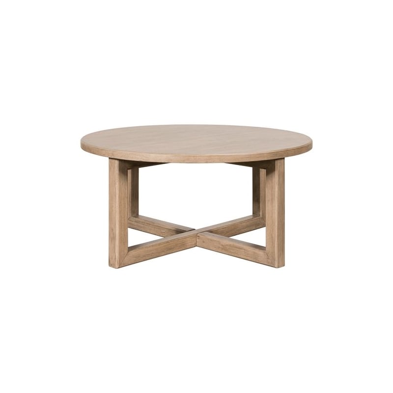 Liberty Furniture Proximity Place Round Cocktail Table - Brown