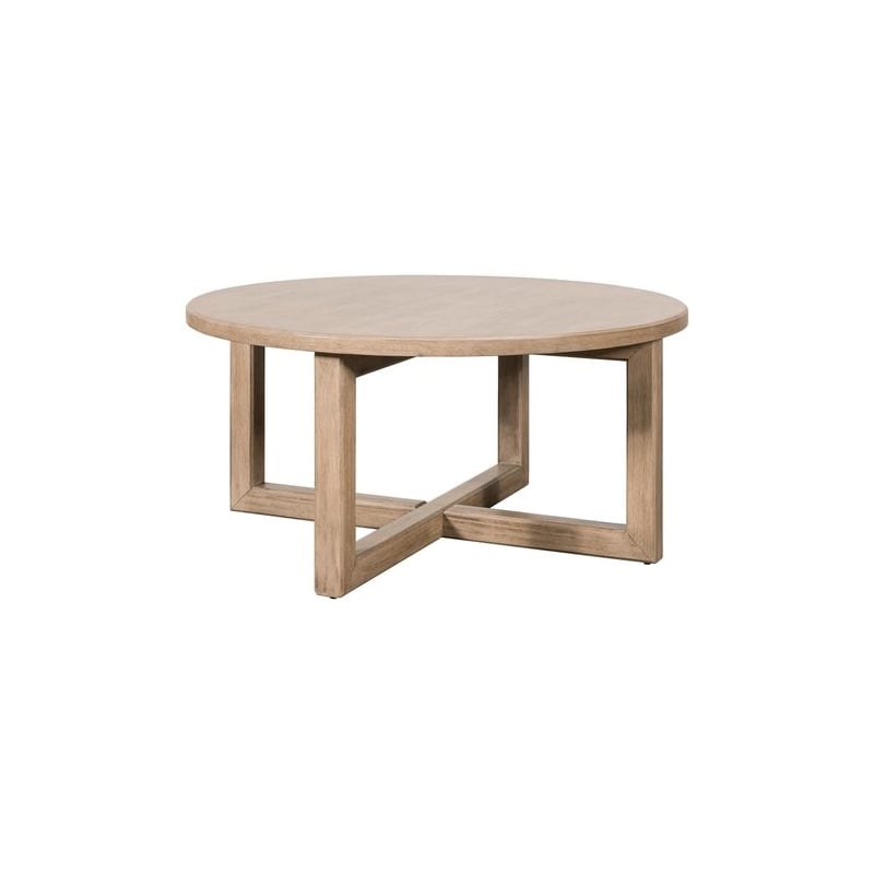 Liberty Furniture Proximity Place Round Cocktail Table - Brown