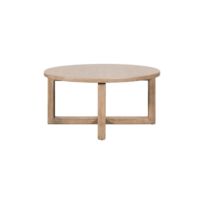 Liberty Furniture Proximity Place Round Cocktail Table - Brown