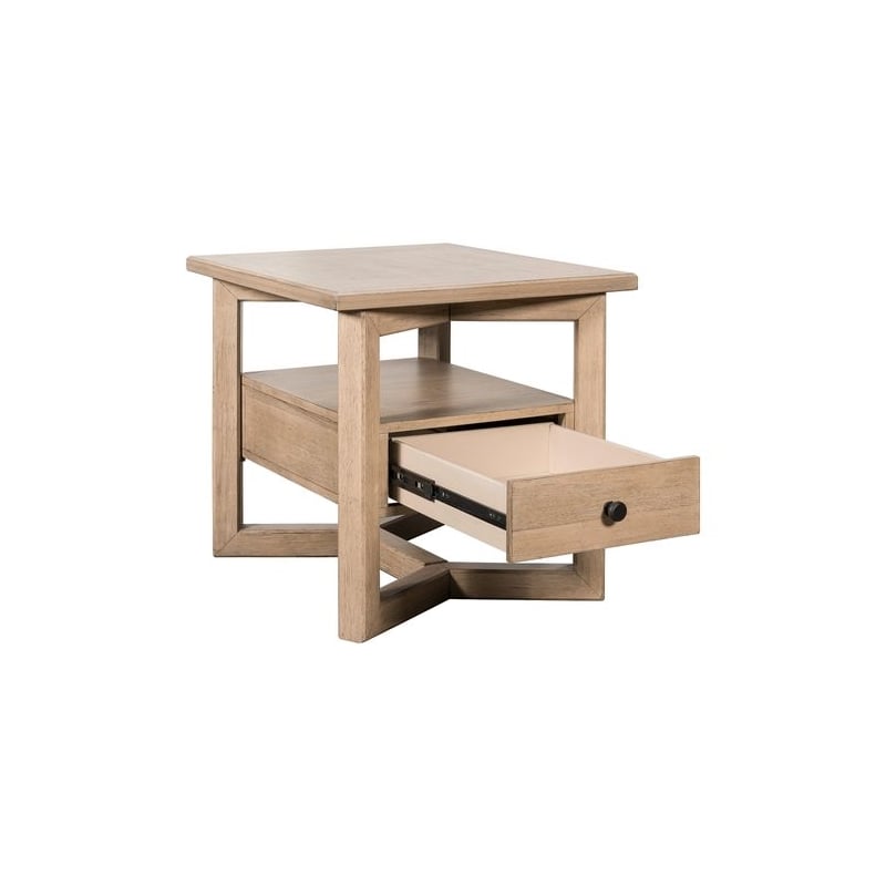 Liberty Furniture Proximity Place Rectangular End Table - Brown