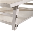 Liberty Furniture Modern Farmhouse Oversized Square Cocktail Table White