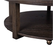 Liberty Furniture Weston Round Living Room Lift Top Cocktail Table - Brown