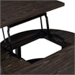 Liberty Furniture Weston Round Living Room Lift Top Cocktail Table - Brown