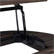 Liberty Furniture Weston Round Living Room Lift Top Cocktail Table - Brown