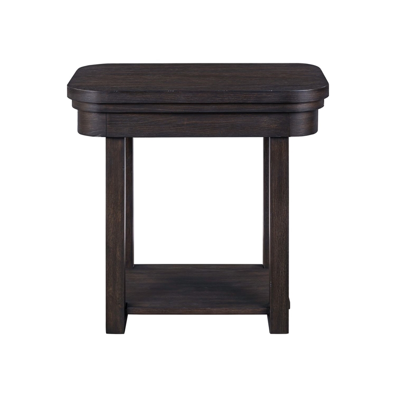 Liberty Furniture Weston Living Room Chairside Table - Brown
