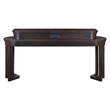 Liberty Furniture Weston 4 Piece Set Charging Console Table 3 Stools - Brown