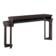 Liberty Furniture Weston Console Bar Table AC USB Charging Station - Brown