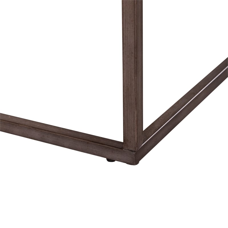 Liberty Furniture Jamestown Sofa Table Open Shelf Storage Drawer - Brown