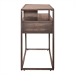 Liberty Furniture Jamestown Sofa Table Open Shelf Storage Drawer - Brown