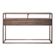 Liberty Furniture Jamestown Sofa Table Open Shelf Storage Drawer - Brown