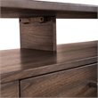 Liberty Furniture Jamestown Sofa Table Open Shelf Storage Drawer - Brown