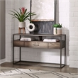 Liberty Furniture Jamestown Sofa Table Open Shelf Storage Drawer - Brown