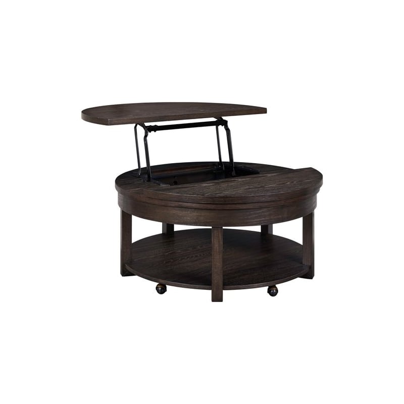 Liberty Furniture Weston 3 Piece Set Cocktail Table 2 End Tables - Brown