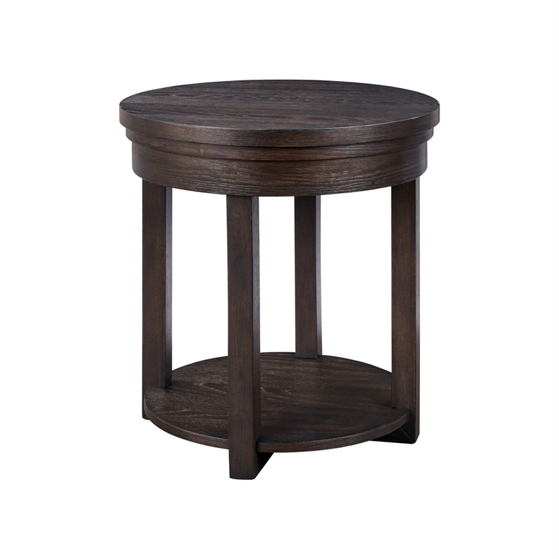 Liberty Furniture Weston 3 Piece Set Cocktail Table 2 End Tables - Brown