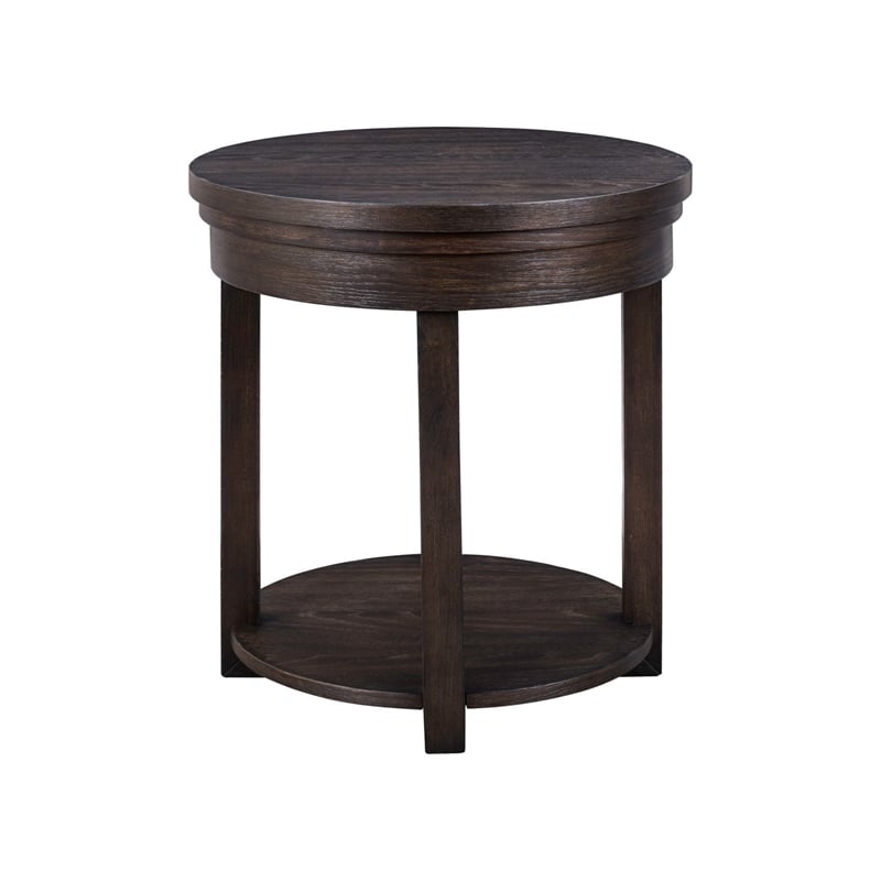 Liberty Furniture Weston 3 Piece Set Cocktail Table 2 End Tables - Brown